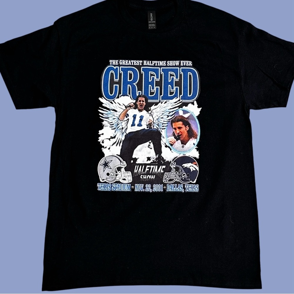 Creed “Best Halftime Show Ever” T-Shirt. Size Medium